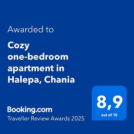 Cozy One-Bedroom Apartment In Halepa, Chania Chrissi Akti Chania Exterior foto